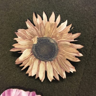 Sunflower Brooch