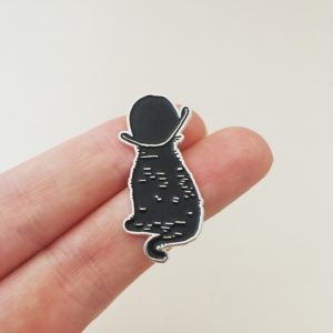 Billycock Cat Pin